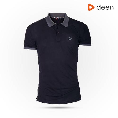 Black Polo Shirt by Deen