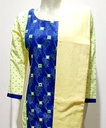 Cotton Screen Printed Embridered Stitched 3 Piece by Bangaliana